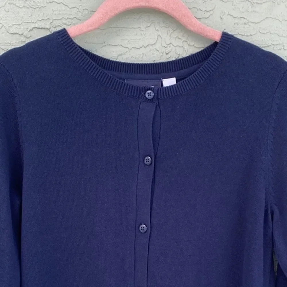 The Children’s Place Sz 16 (XXL) NWT Blue Sweater Cardigan